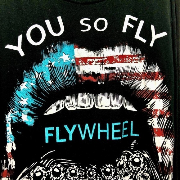 Lauren Moshi X Flywheel Sports You So Fly Effie Muscle Tank XS/S - Picture 6 of 13